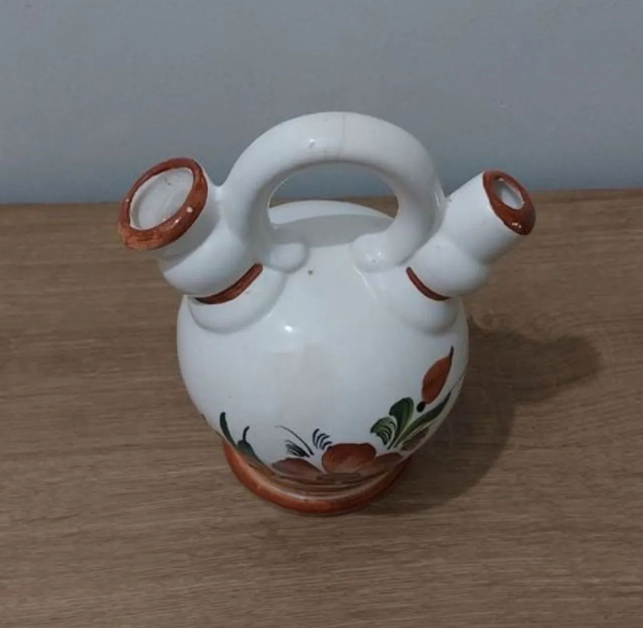 Bilha Louça Vitrificada Vinho Outono Cerâmica - Foto 2