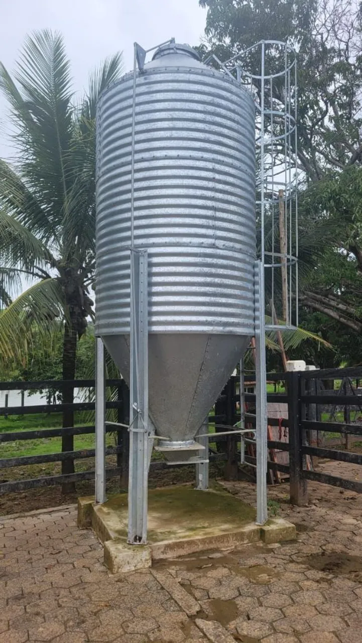 Silo Metálico para Grãos