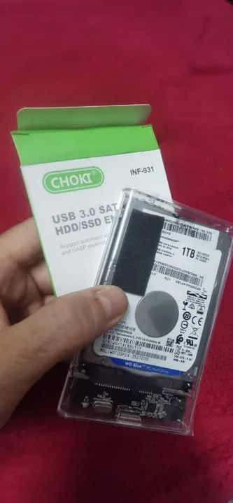 HD Externo USB 1Tera SLIM - Foto 2