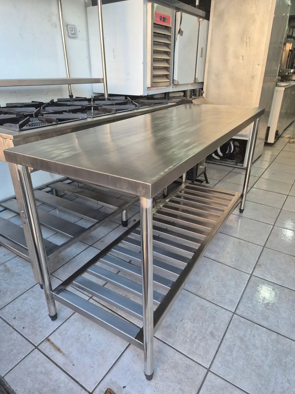 Mesa de Aço Inox 304 para Cozinha Industrial - Foto 2