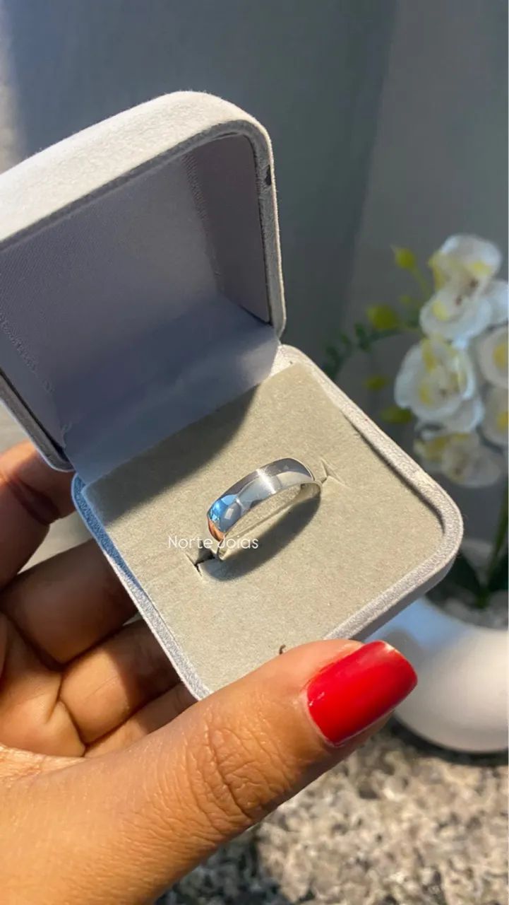 Aliança de Prata 5mm, Unidade