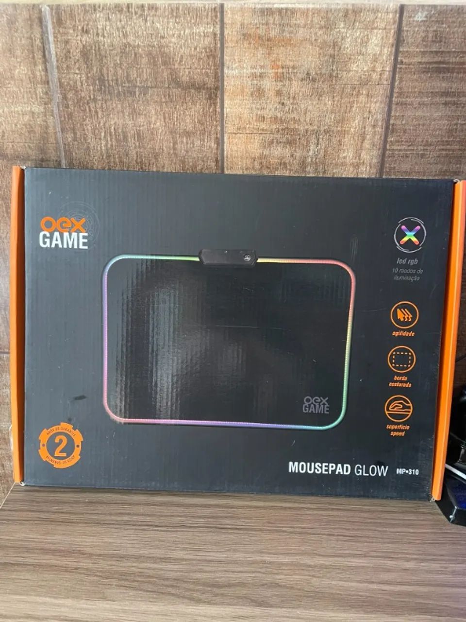 Mousepad Gamer com LED (353x256mm)  - Foto 5