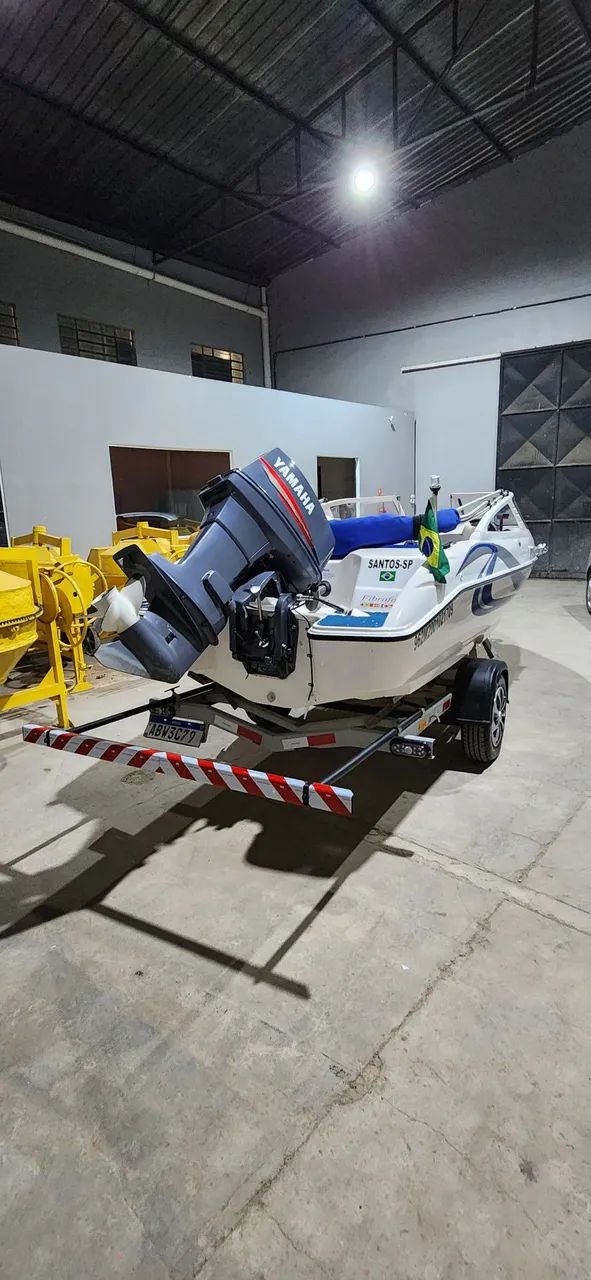 Lancha Focker 160 motor Yamaha 85hp - Foto 2