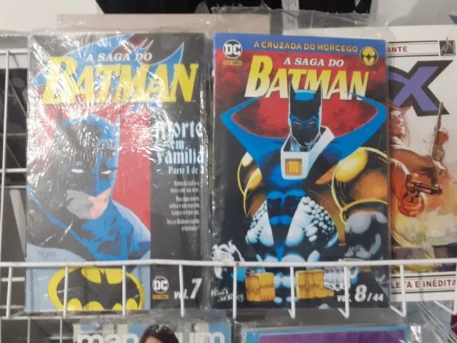 A Saga do Batman 7 - Morte em Família 1 e Edição 08/44