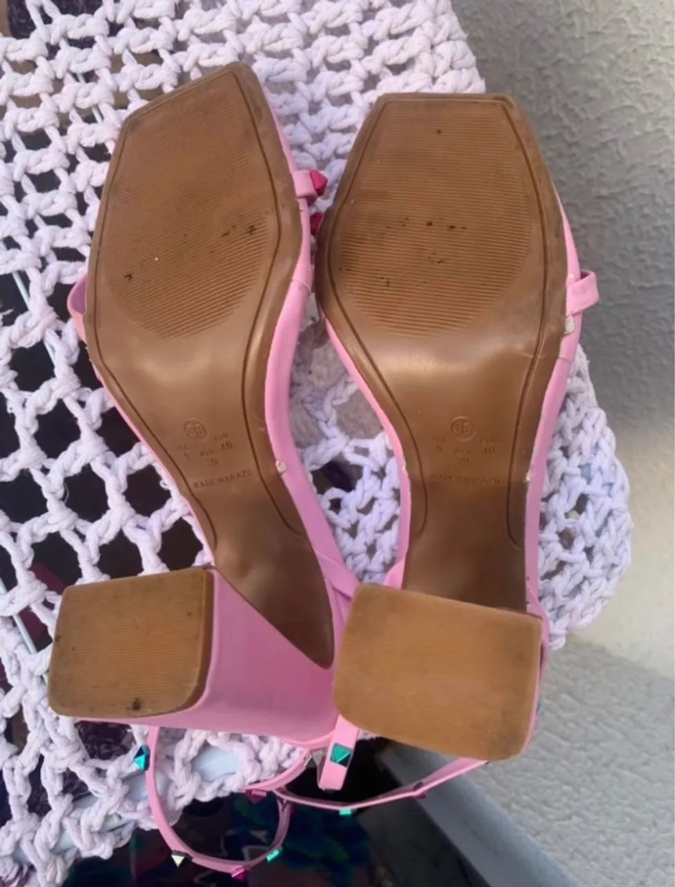 Sandalia rosa 38 - Foto 5