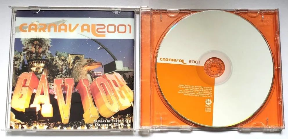 CD Sambas enredo carnaval de São Paulo 2001 - Foto 3