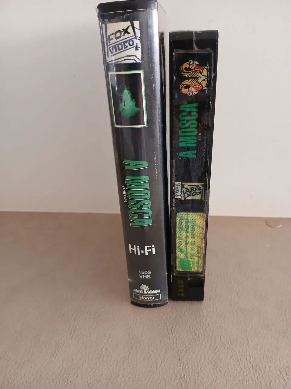 Fitas Vhs A Mosca 1 e 2 - Raridade Absoluta - Foto 4