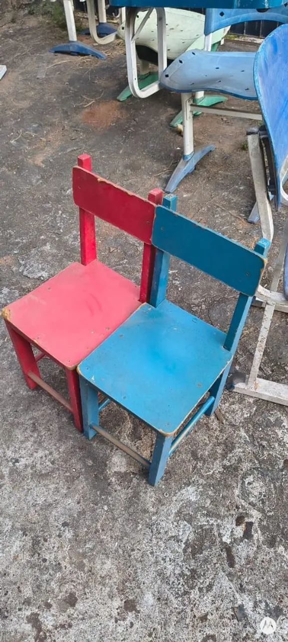 Cadeira escolar infantil em mdf - Foto 4