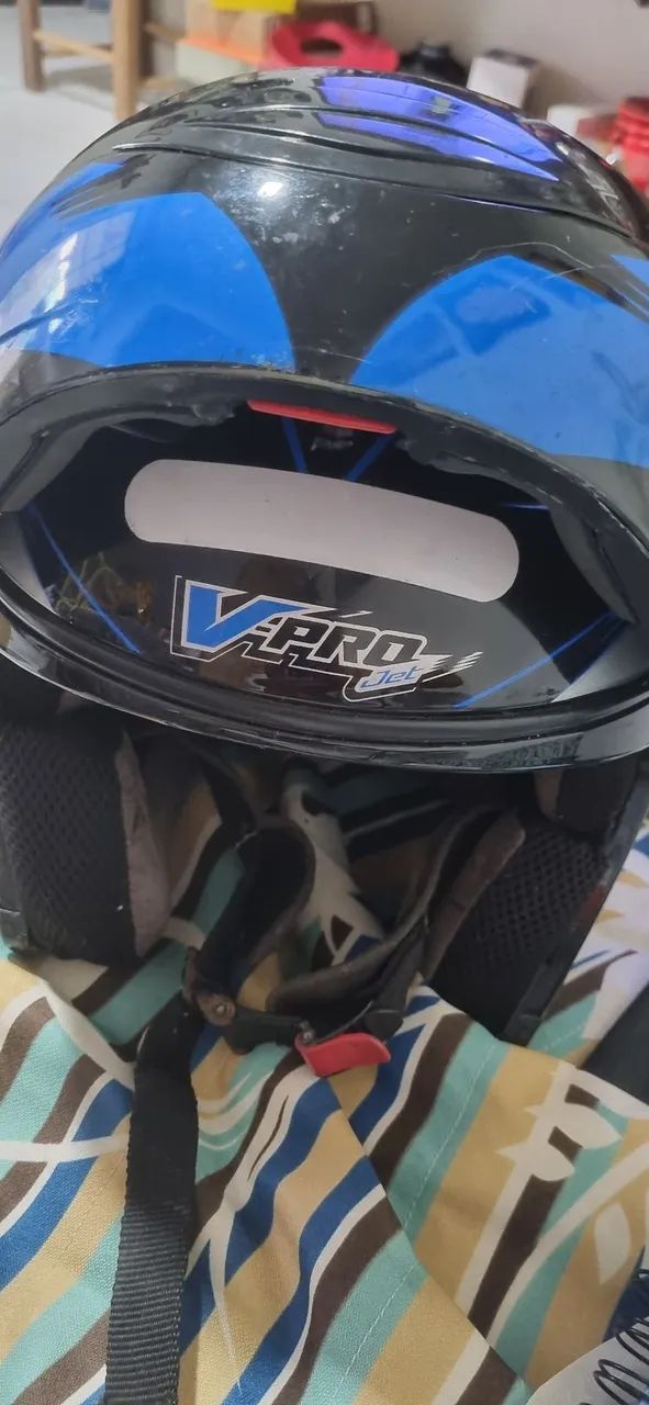 Capacete V-Pro Jet N"58 - Foto 3