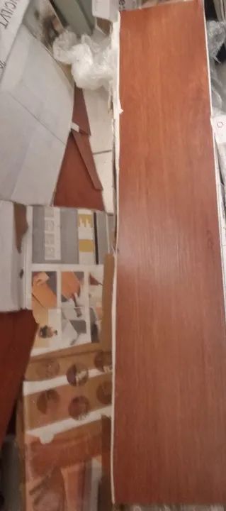 Piso vinílico auto adesivo Marrom - Novo - Foto 2