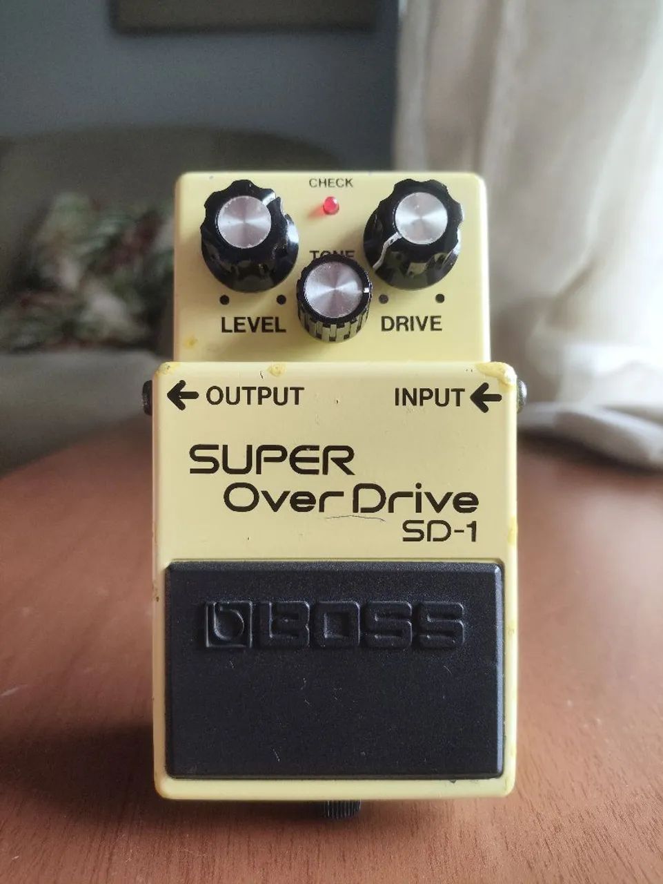 Pedal de guitarra Boss SD1 Super Overdrive 1993 modificado... SOM INCRÍVEL