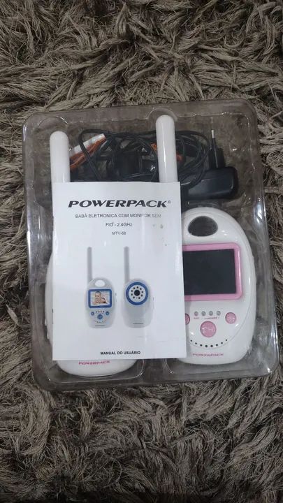 Babá Eletrônica com Monitor Sem Fio - Powerpack MTV-68.PK - Foto 2