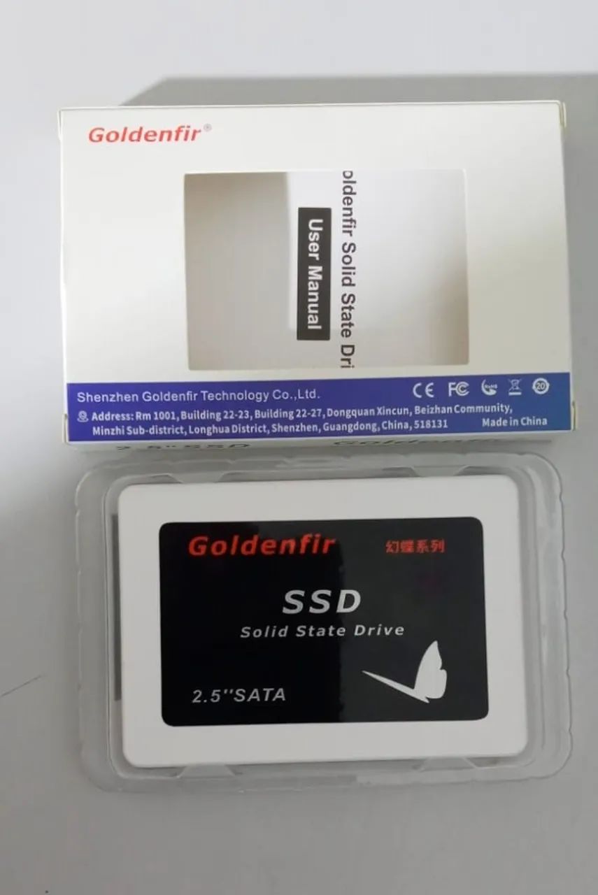 hd SSD 512 gb Goldenfir 2.5 Sata 3  Versão Rápida Original - novo - Foto 2