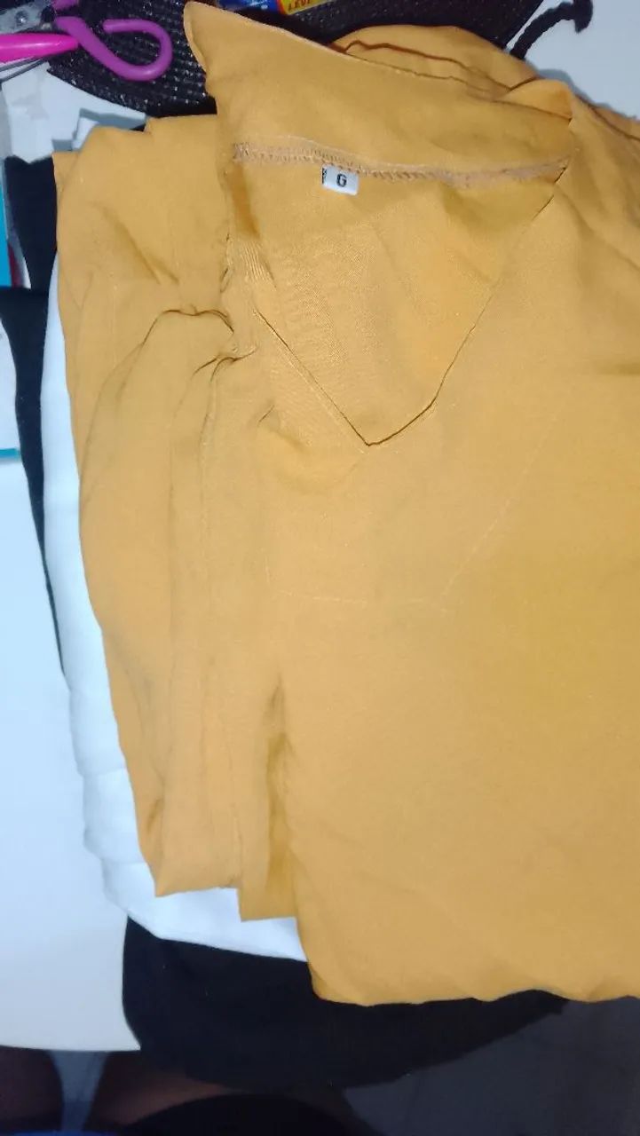 Pijama cirúrgico e SCRUBS ( PRETO E BRANCO UNISSEX) - Foto 2