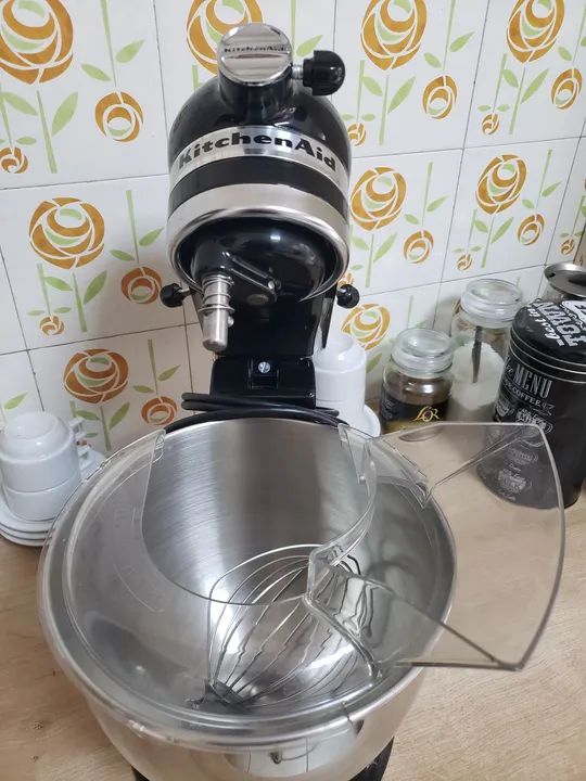 Batedeira KitchenAid Artisan 5 Qt Preto - Foto 4