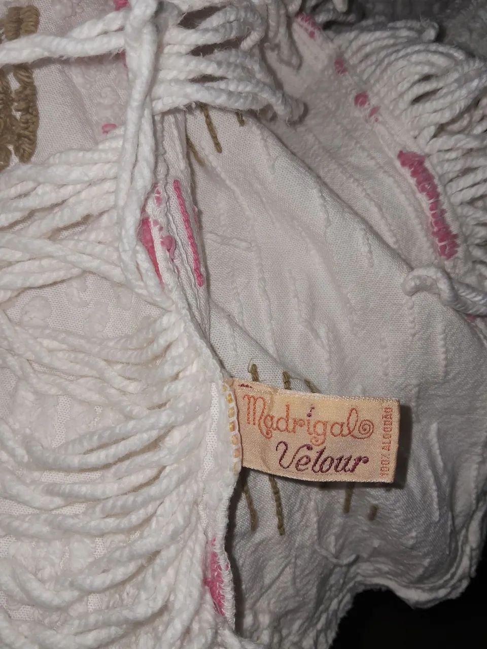 Colcha de chenille Madrigal antiga anos 80 - Foto 6