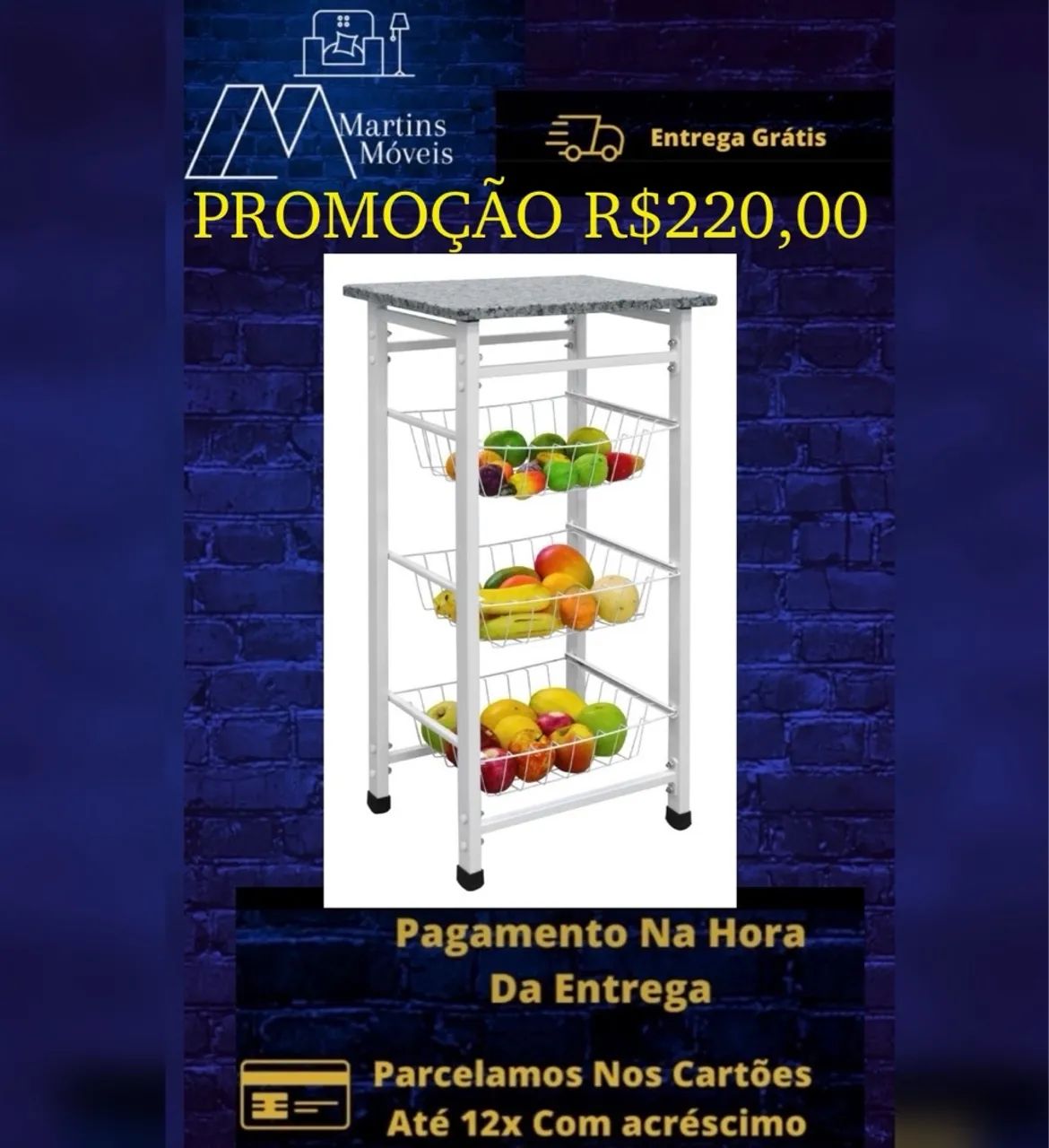 GRANDE PROMOÇÃO FRUTEIRA MONTREAL NOVA ENTREGA GRÁTIS ACEITA CARTÃO. - Foto 2