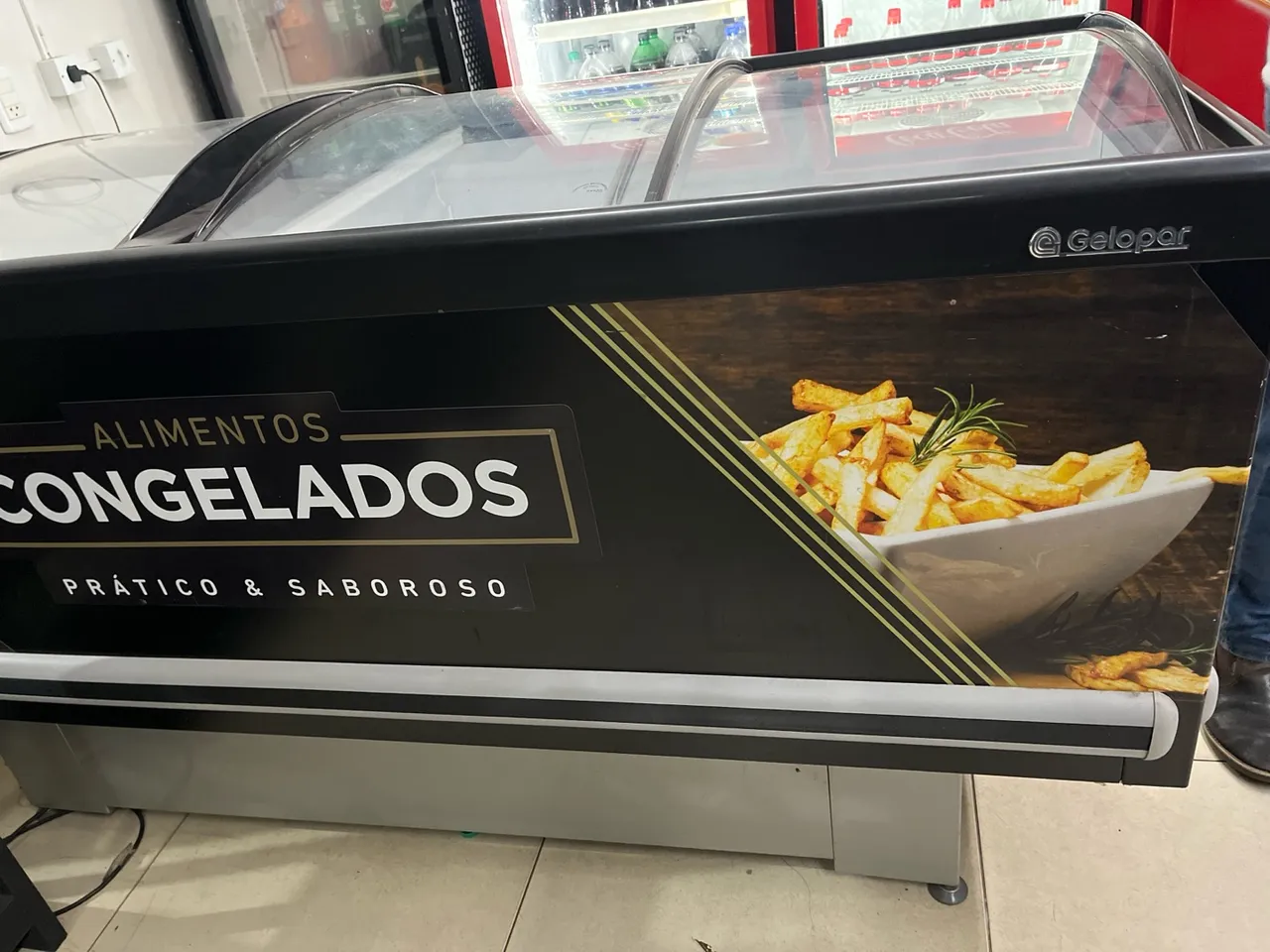 Freezer Expositor Gelopar para Congelados