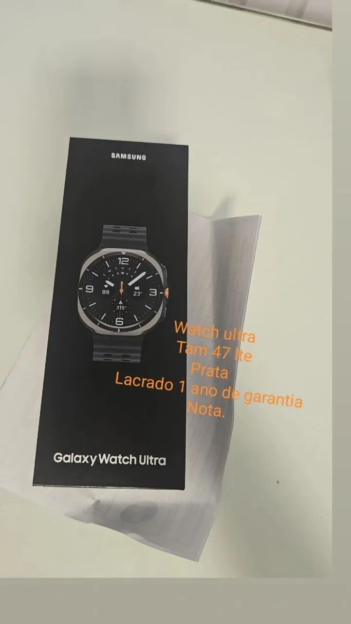 Smartwatch Samsung Galaxy Watch Ultra 47mm Prata