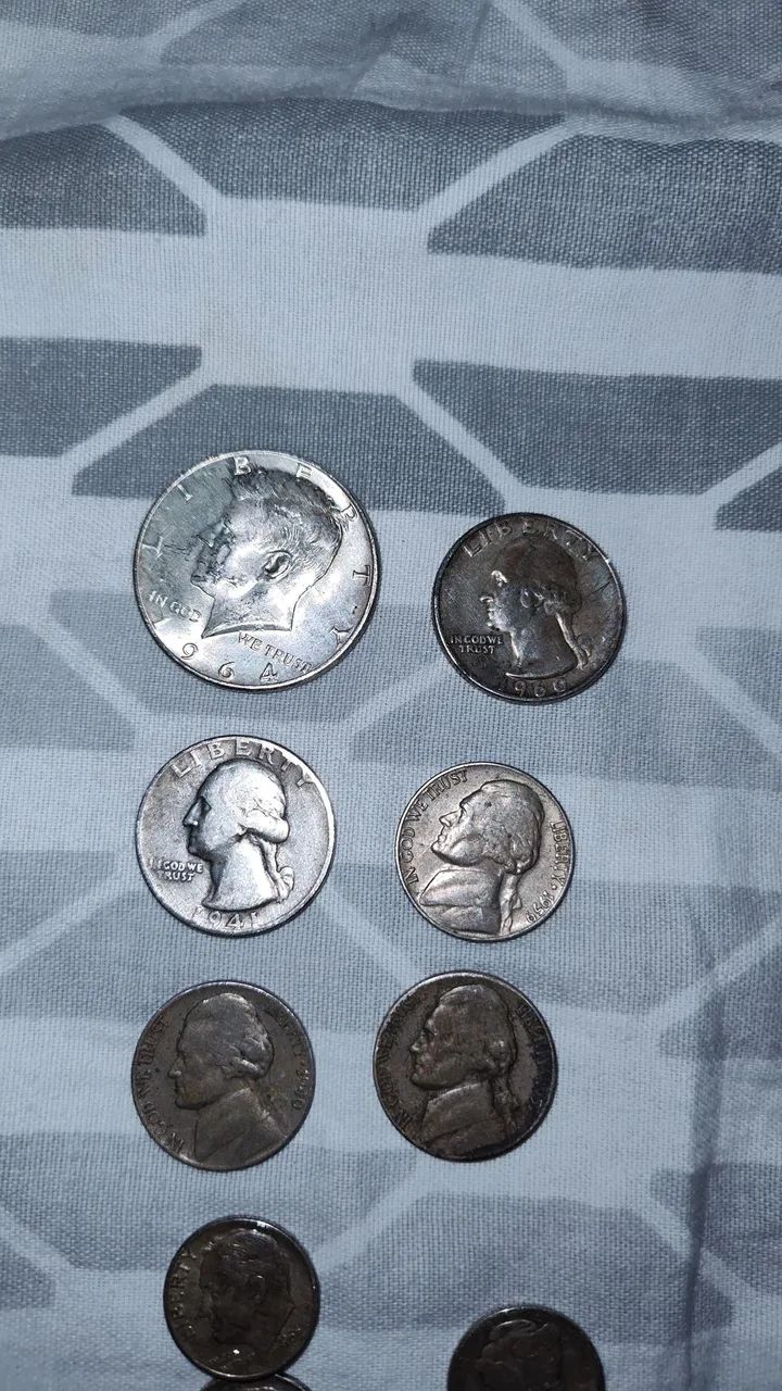 Moedas antigas americanas  - Foto 3