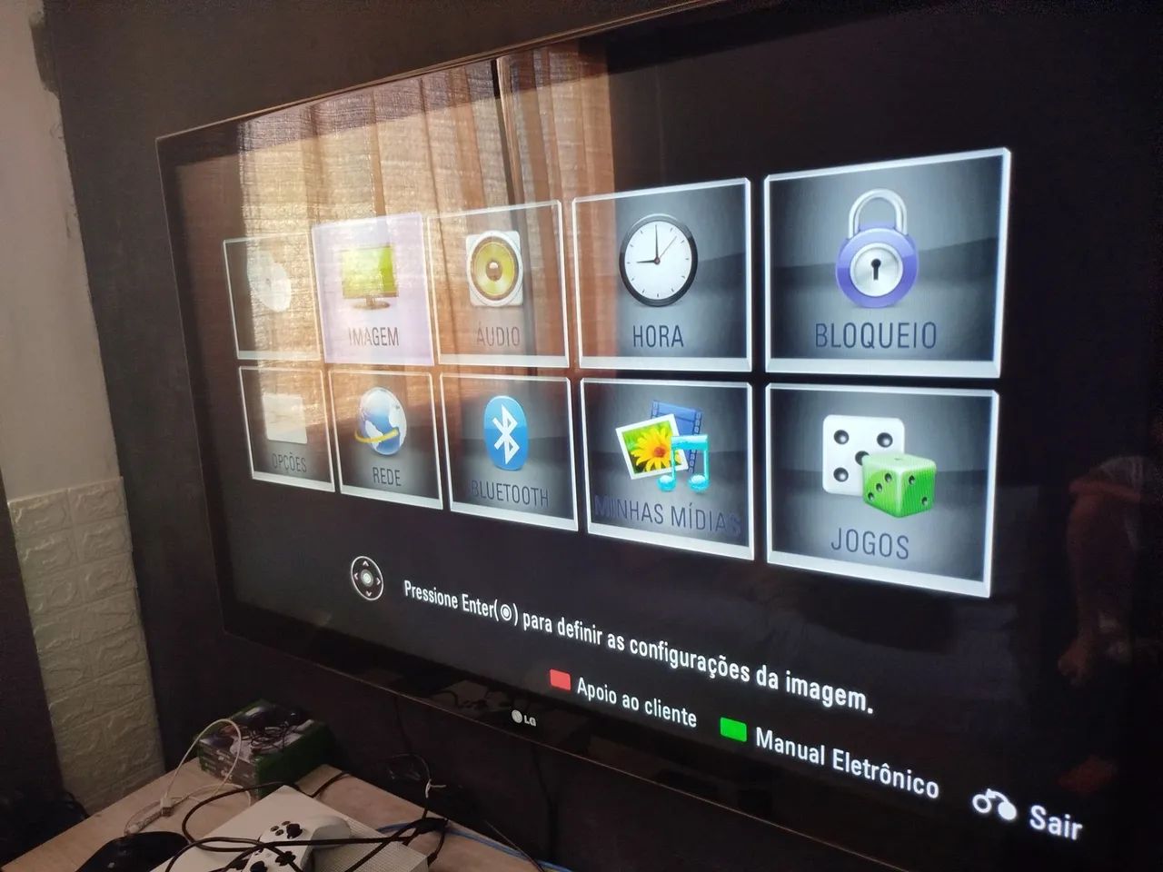 Tv LG 55 polegadas com defeito no HDMI  - Foto 3