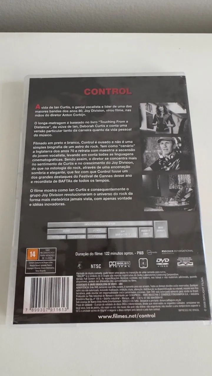 DVD Filme Control - Foto 2