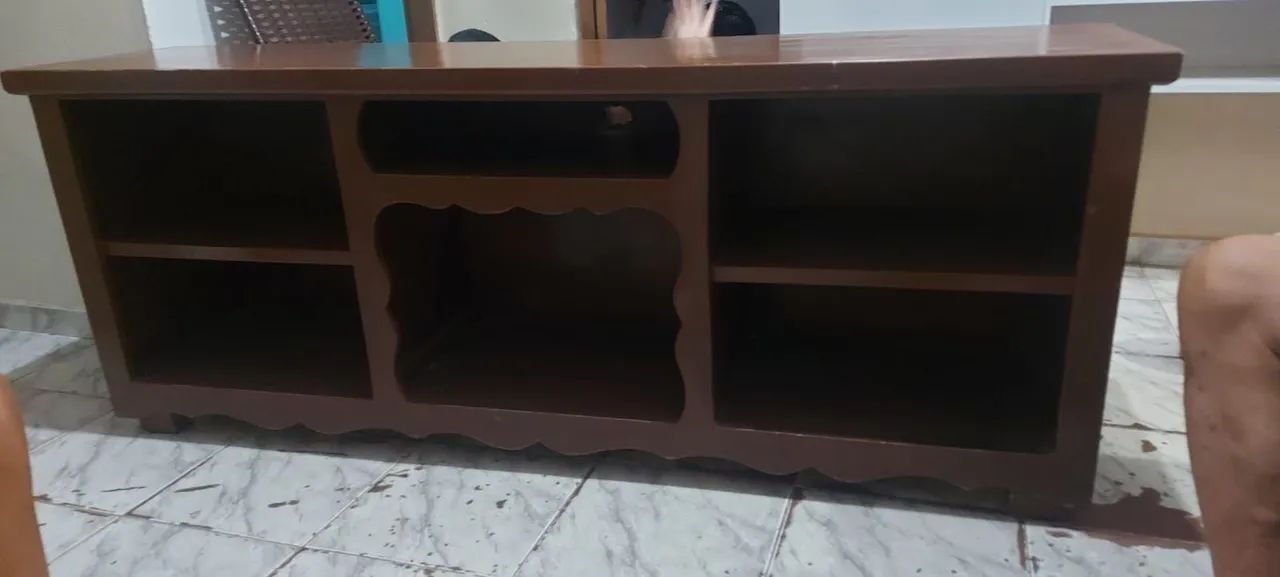 Rack de madeira rústica 