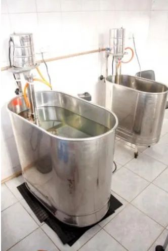 Turbilhão para fisioterapia 