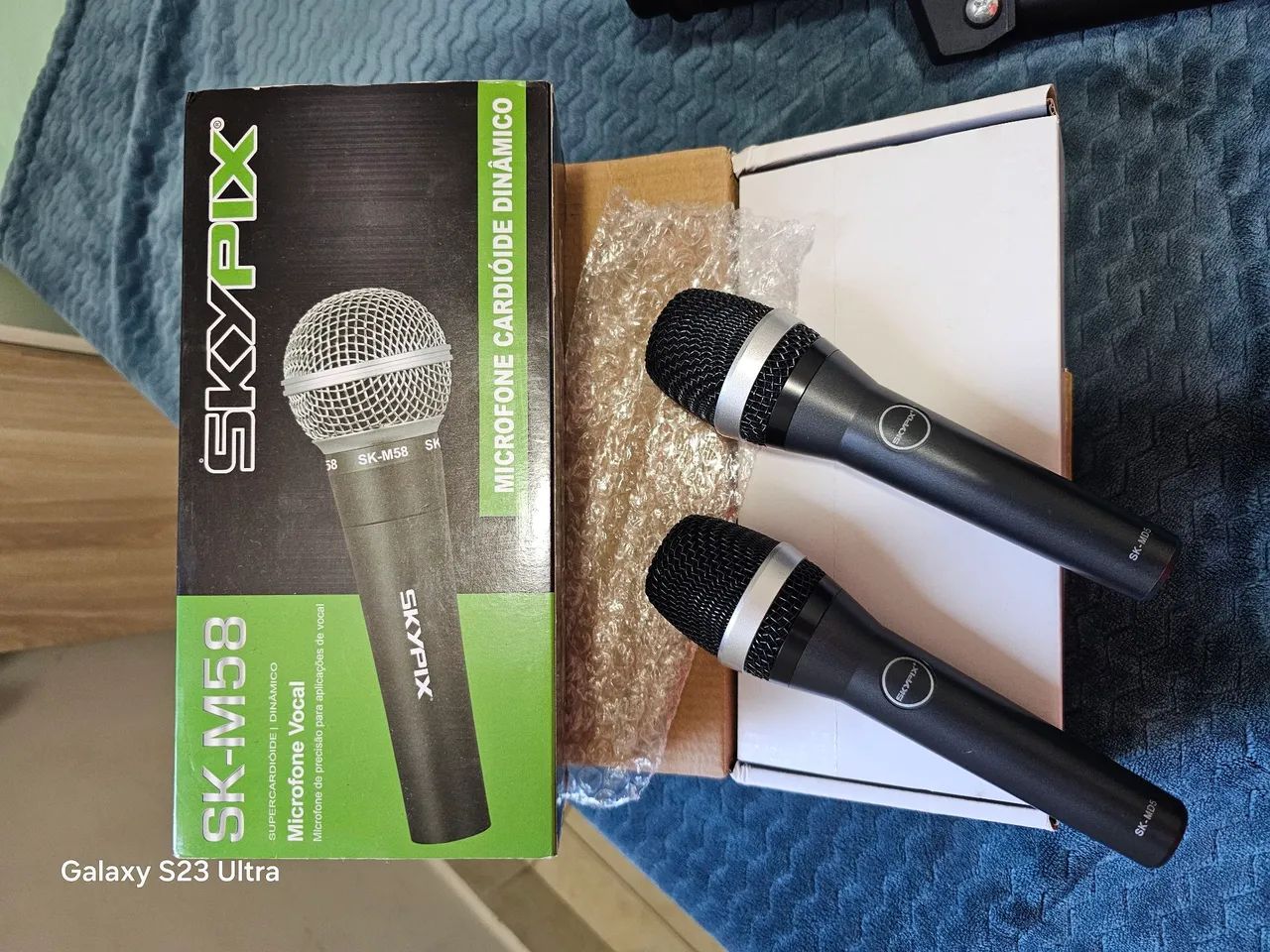 Microfone Skypix Sk-m58 Com Fio