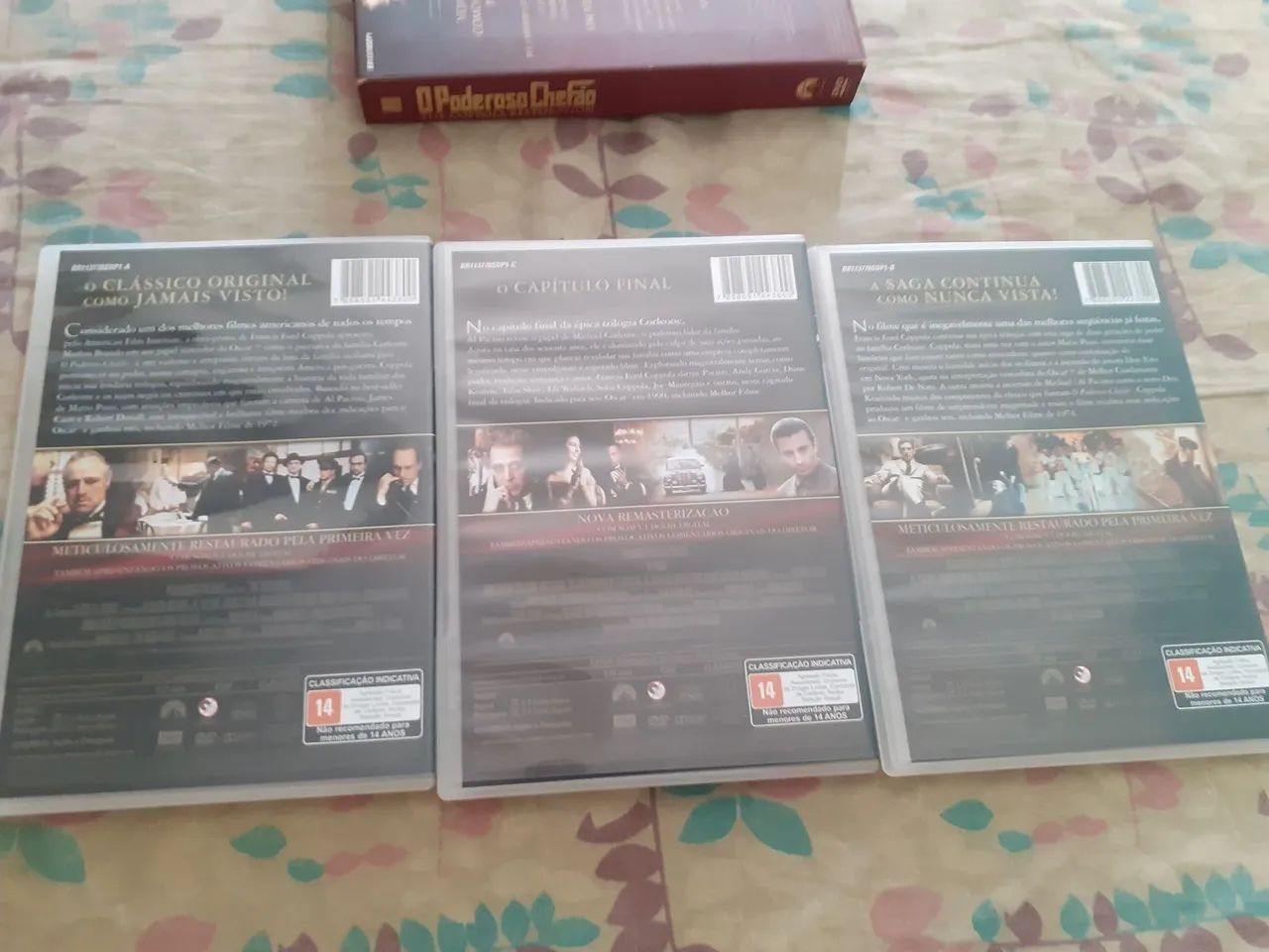 TRILOGIA O PODEROSO CHEFÃO DVD EDIÇÃO ESPECIAL COPPOLA  - Foto 6