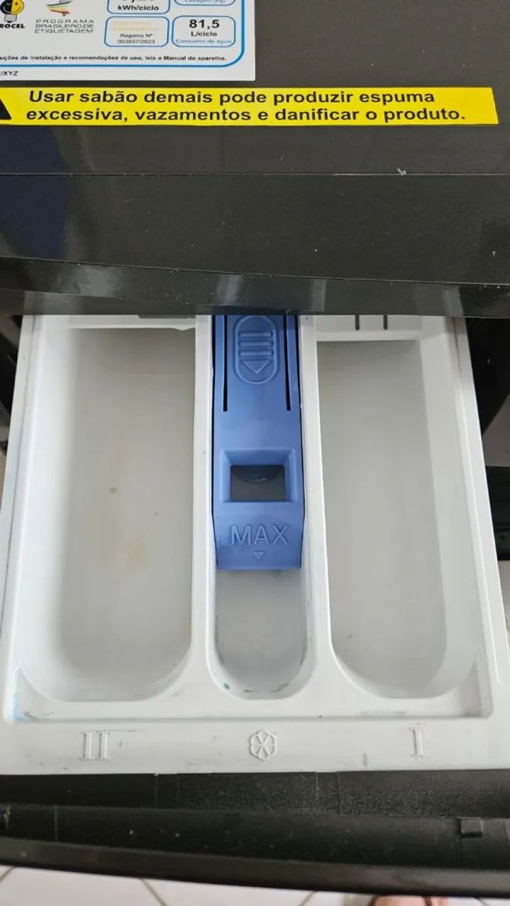 Lava e Seca Midea MF200 11kg/7kg Titanium 220V - Excelente Estado - Foto 5
