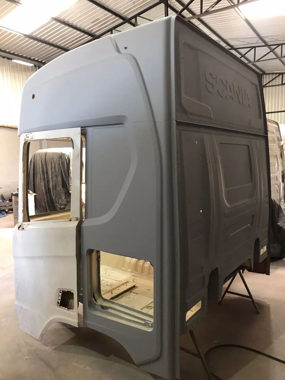 Cabine Scania NTG R Teto Alto Recuperada - Foto 4