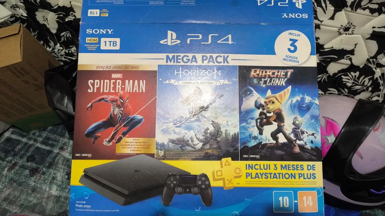 Ps4 com 2 controles originais  - Foto 2