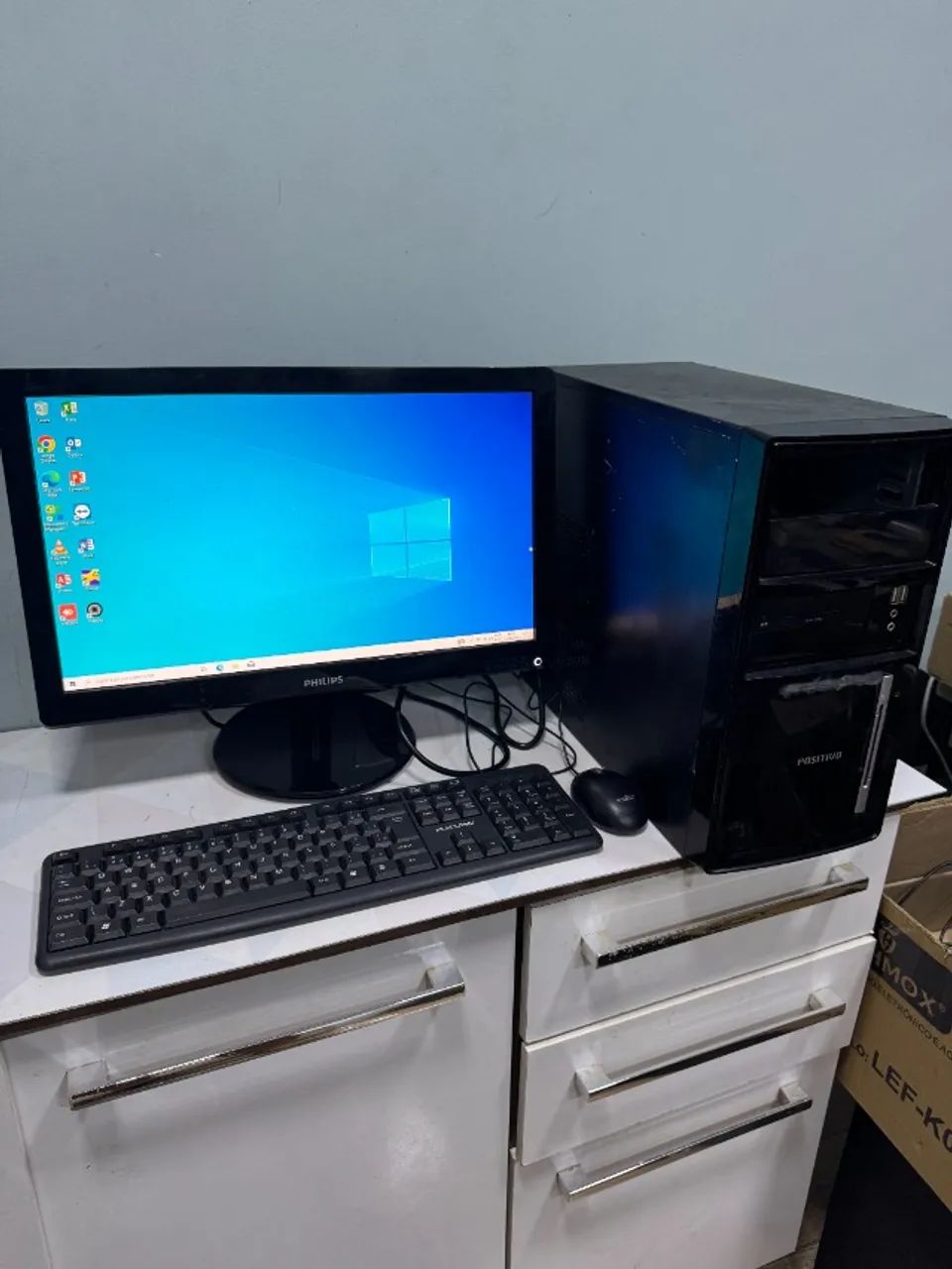 Computador Completo Core i3 + Windows 10 e Monitor   - Foto 3