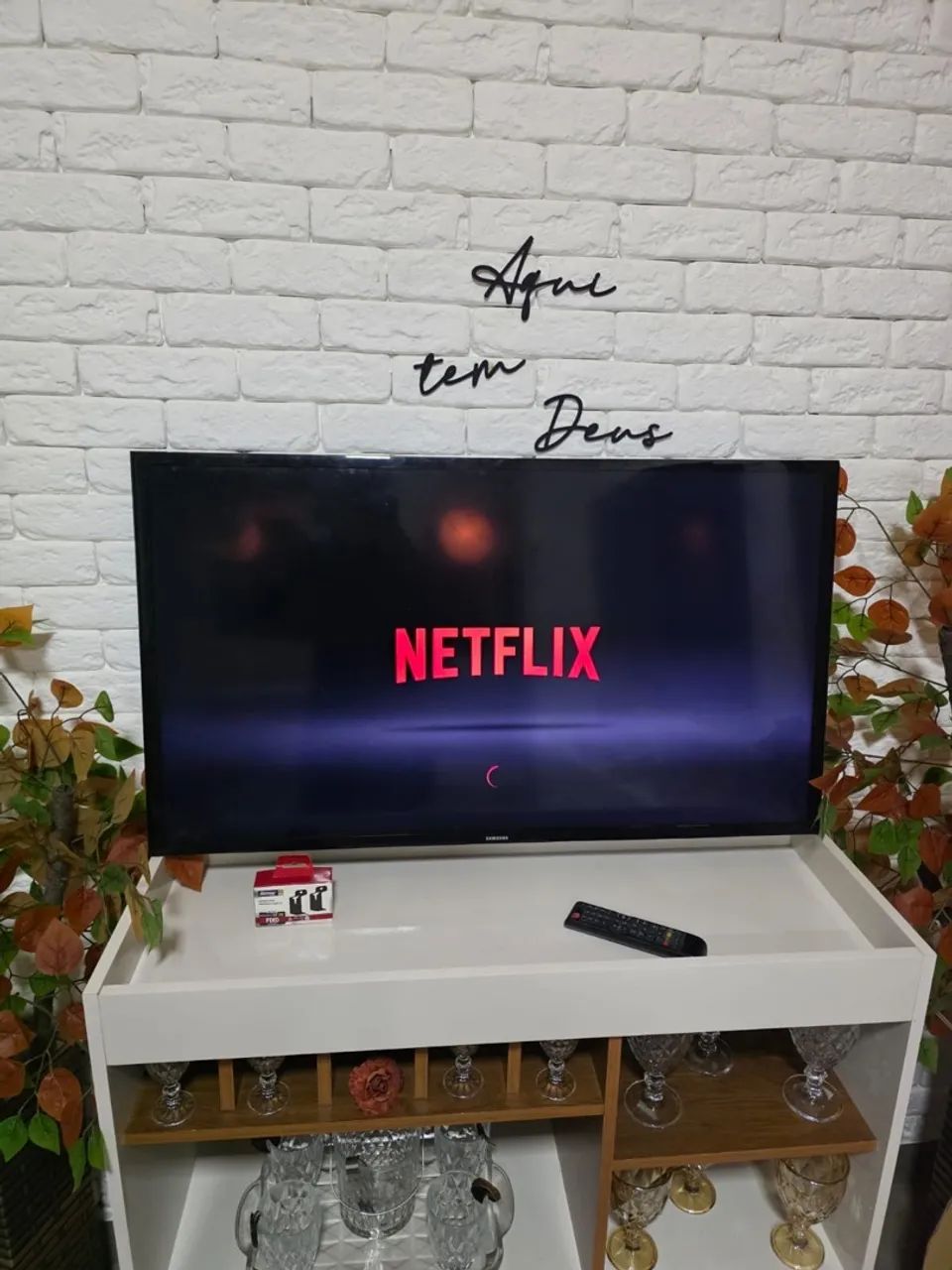 SMART TV SAMSUNG 40 POLEGADAS FUNCIONANDO PERFEITAMENTE - Foto 5