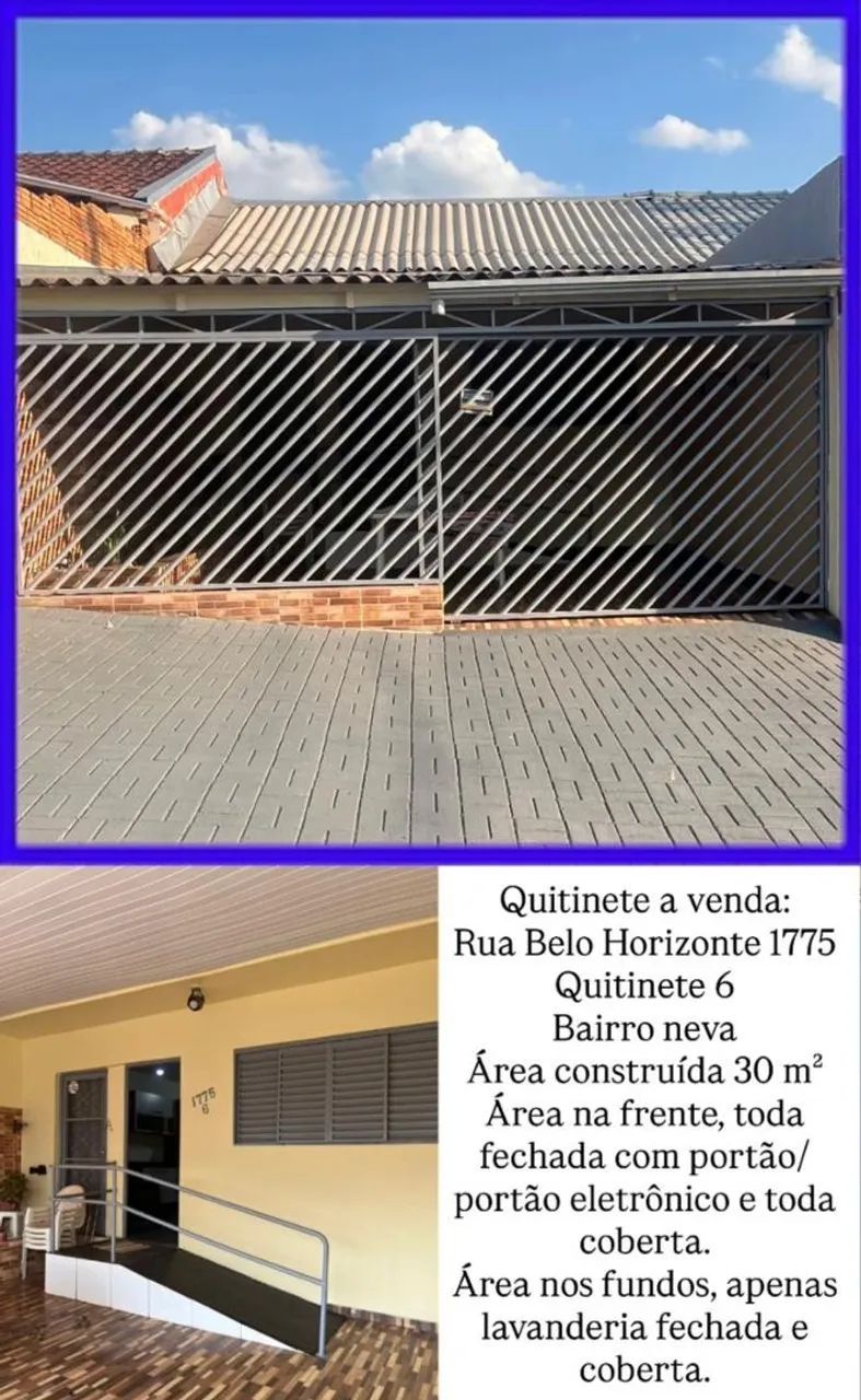 Quitinete Bairro Neva/Centro