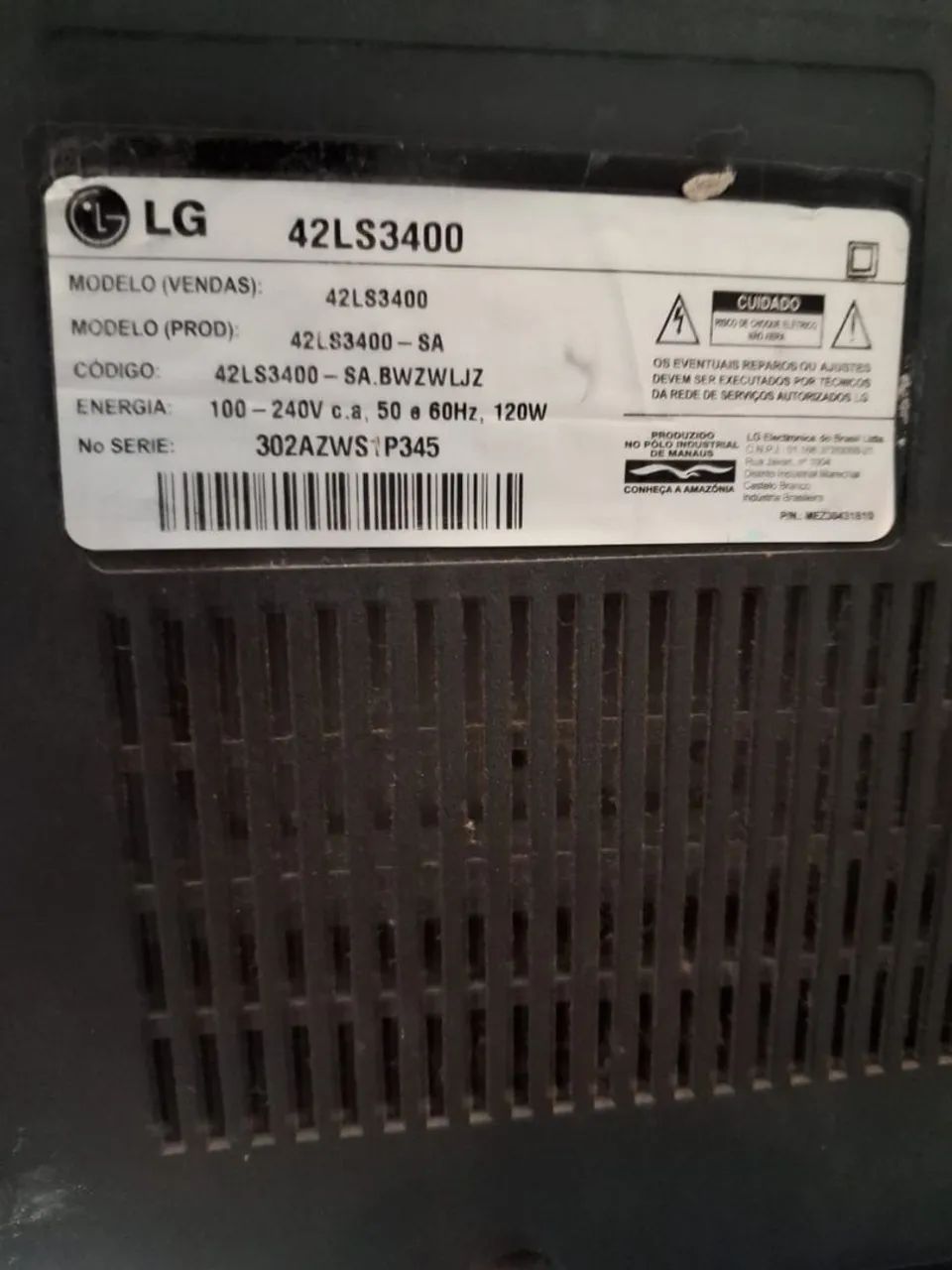 Tv LG 42 polegadas  - Foto 2