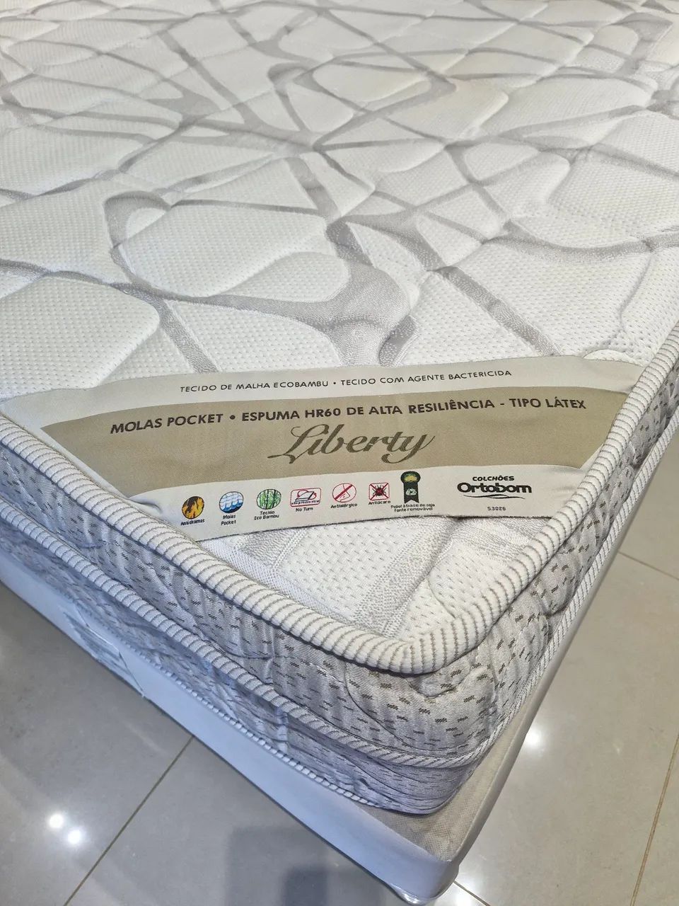 Vendo colchão +box tamanho king  - Foto 3