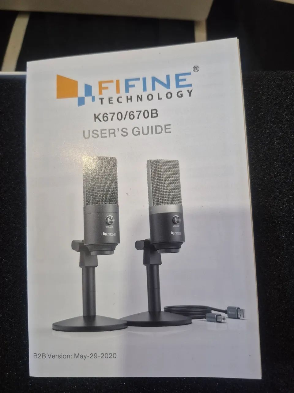 Microfone USB Fifine