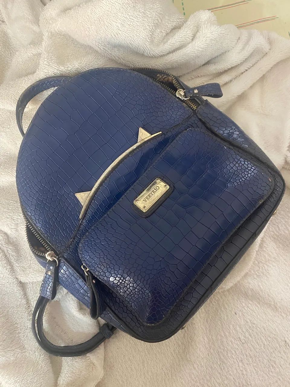 Bolsa azul marinho  - Foto 2