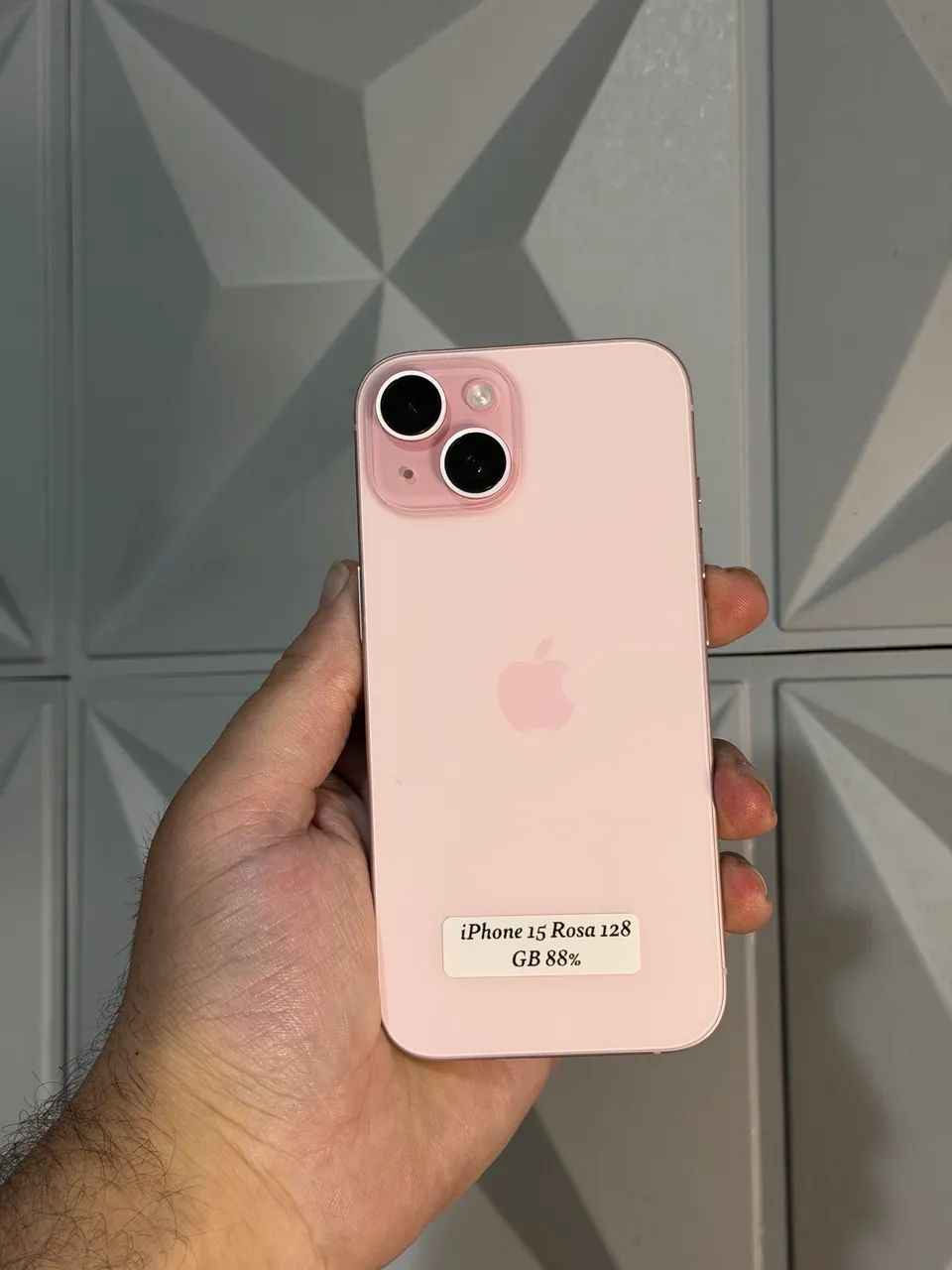 iPhone 15 Rosa 128 GB 88% Toop 