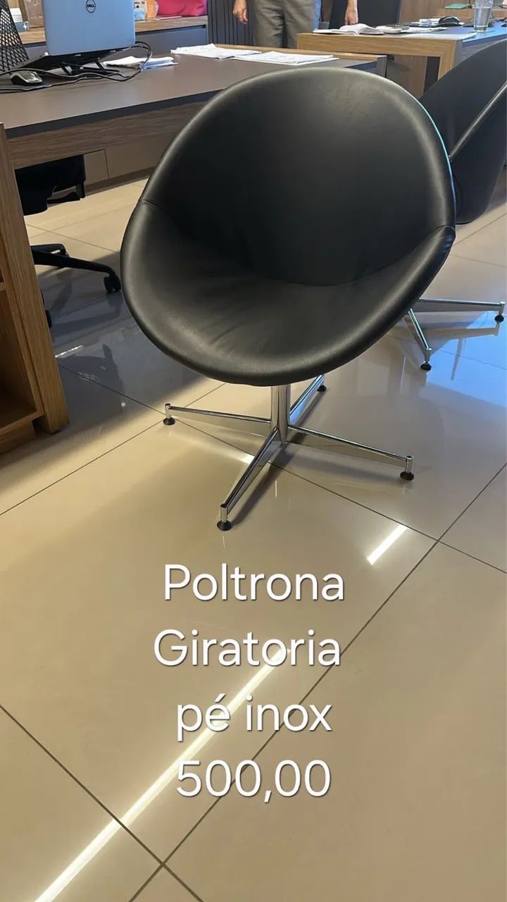 Poltronas giratórias 