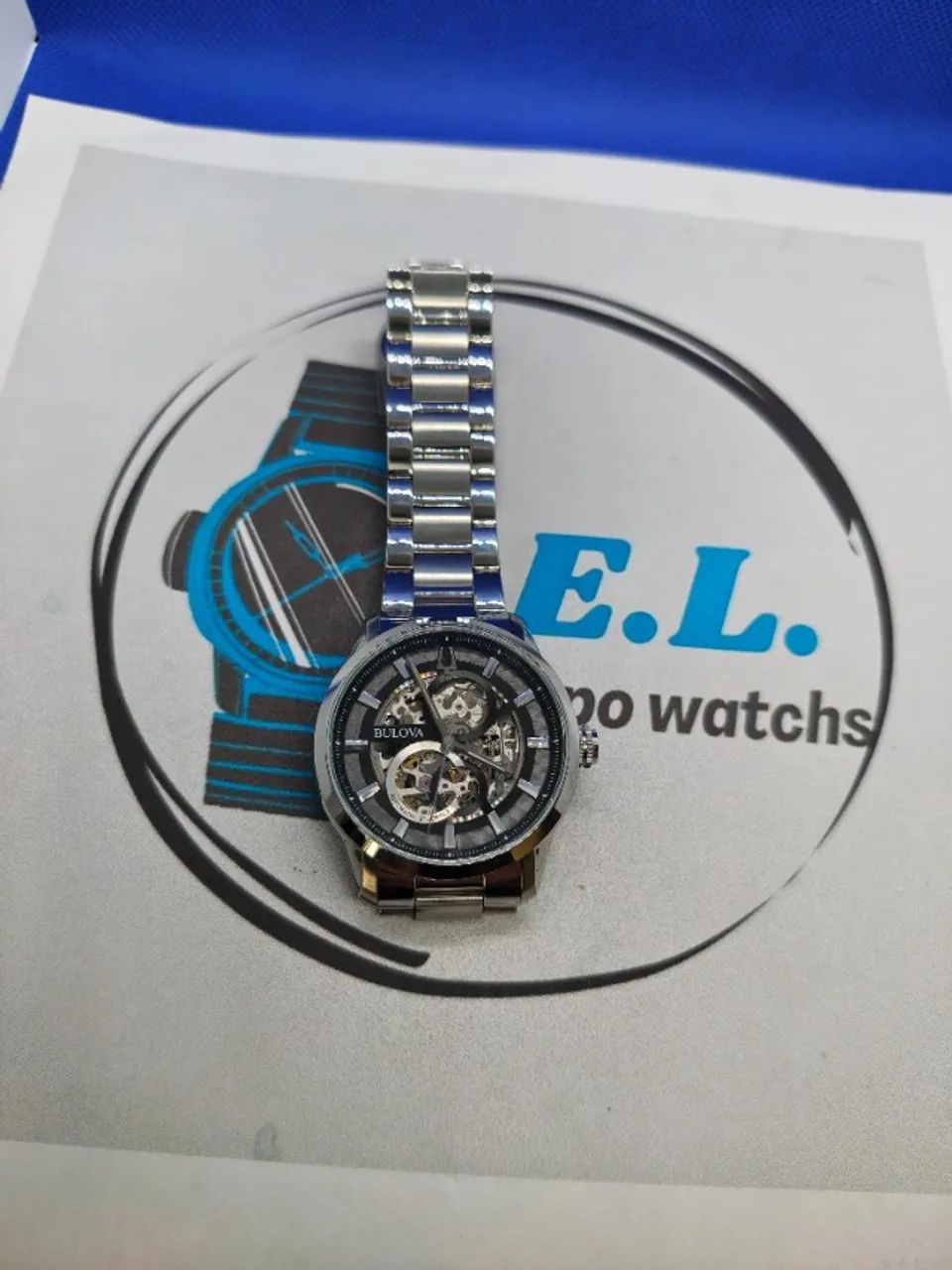 RELOGIO BULOVA SUTON SKELETON AUTOMATICO