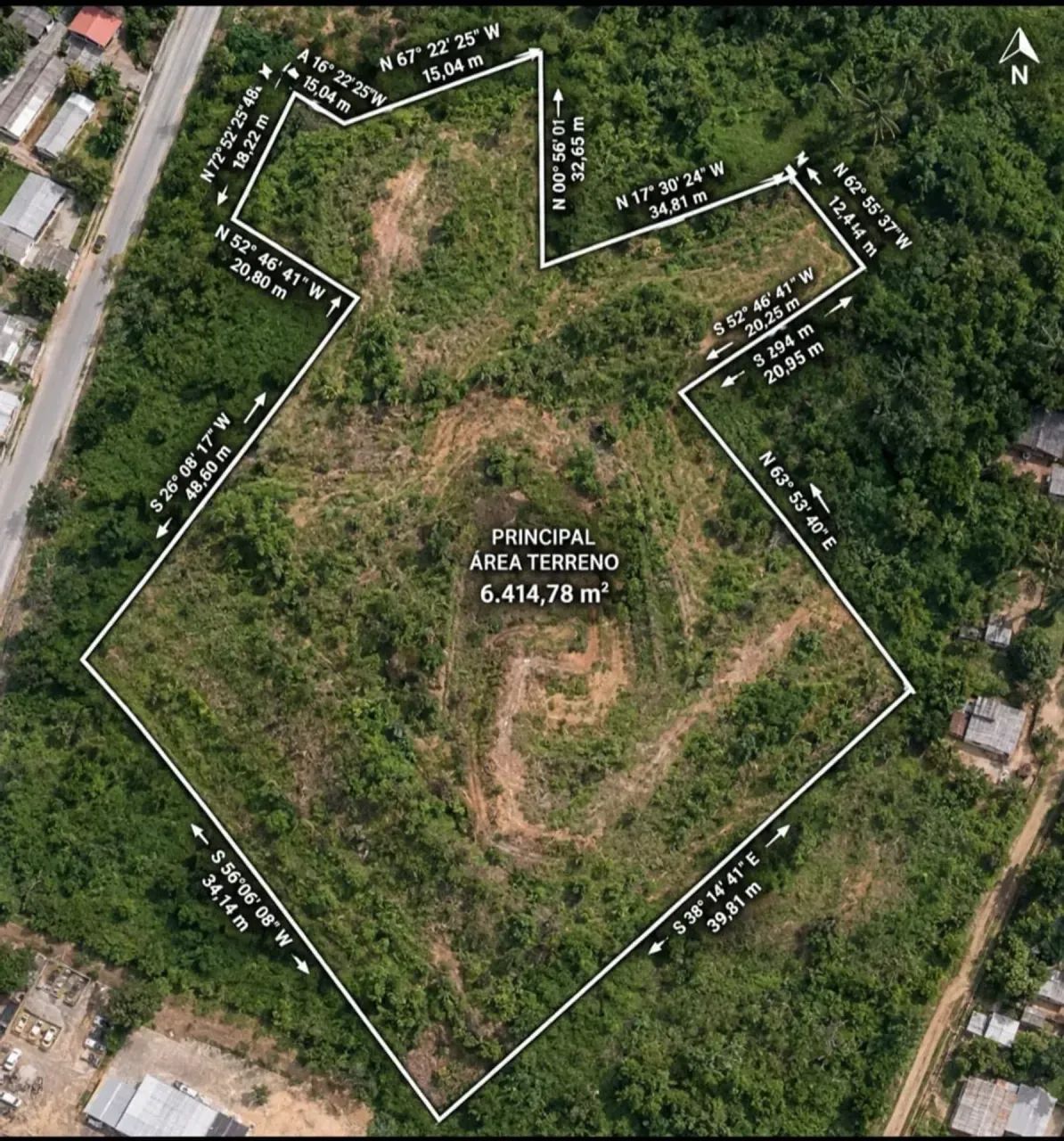TERRENÃO COM 6414 MTS NO PARQUE VERDE IDEAL PARA CONSTRUTORAS - Foto 5