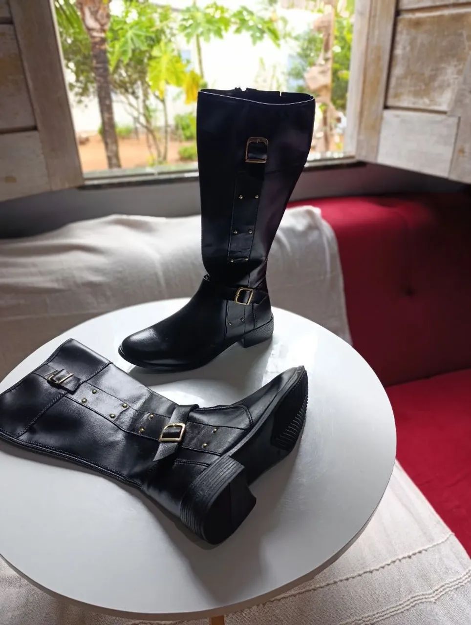 Botas novas (nunca usadas)