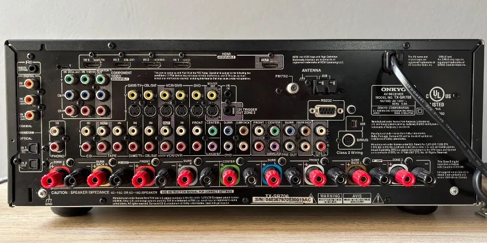 Receiver A/V Onkyo TX-SR 706 - Foto 2