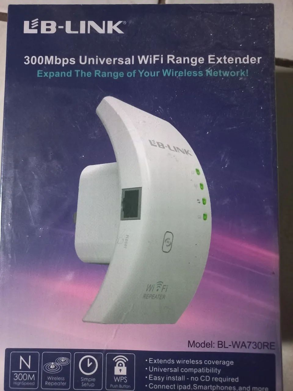 EXPANSÃO  DE REDE WIFI 300MBS