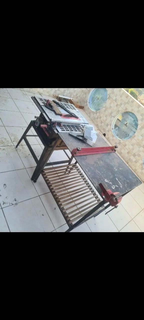 Serra de bancada com mesa extensora  - Foto 4