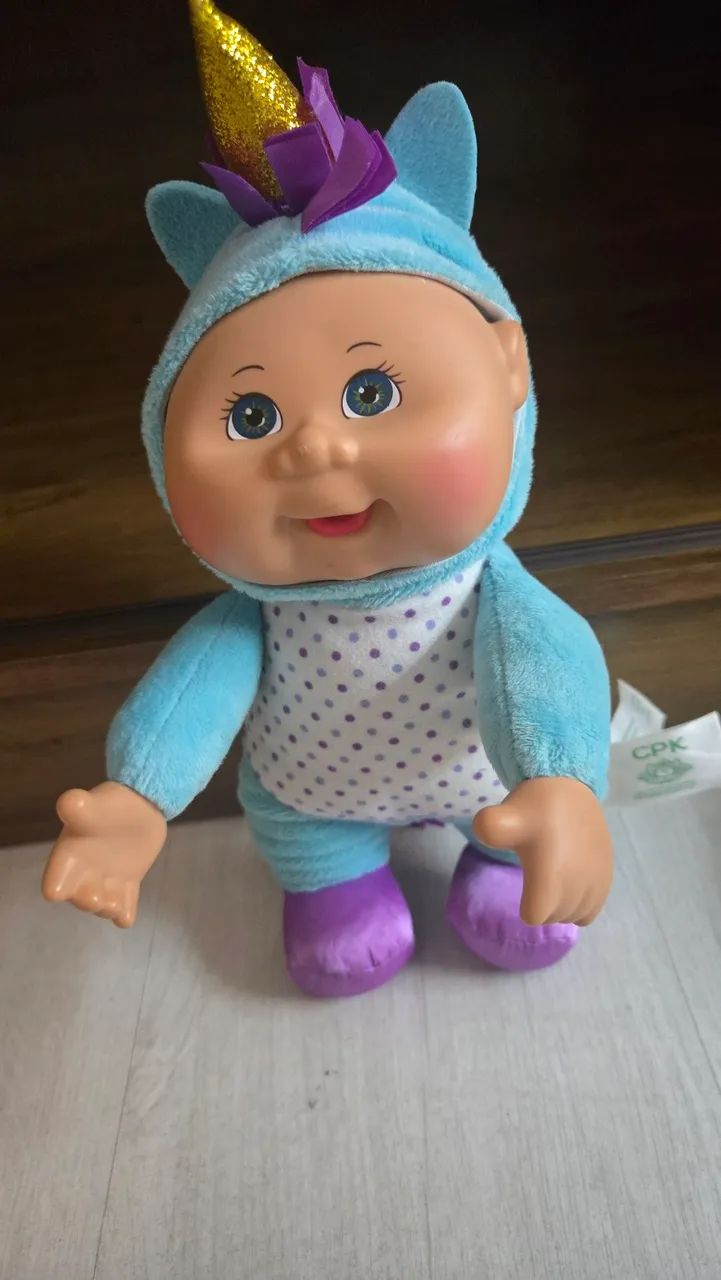 Boneca Cabbage Patch Kids CPK Unicórnio Original - Pelúcia Importada - Foto 3