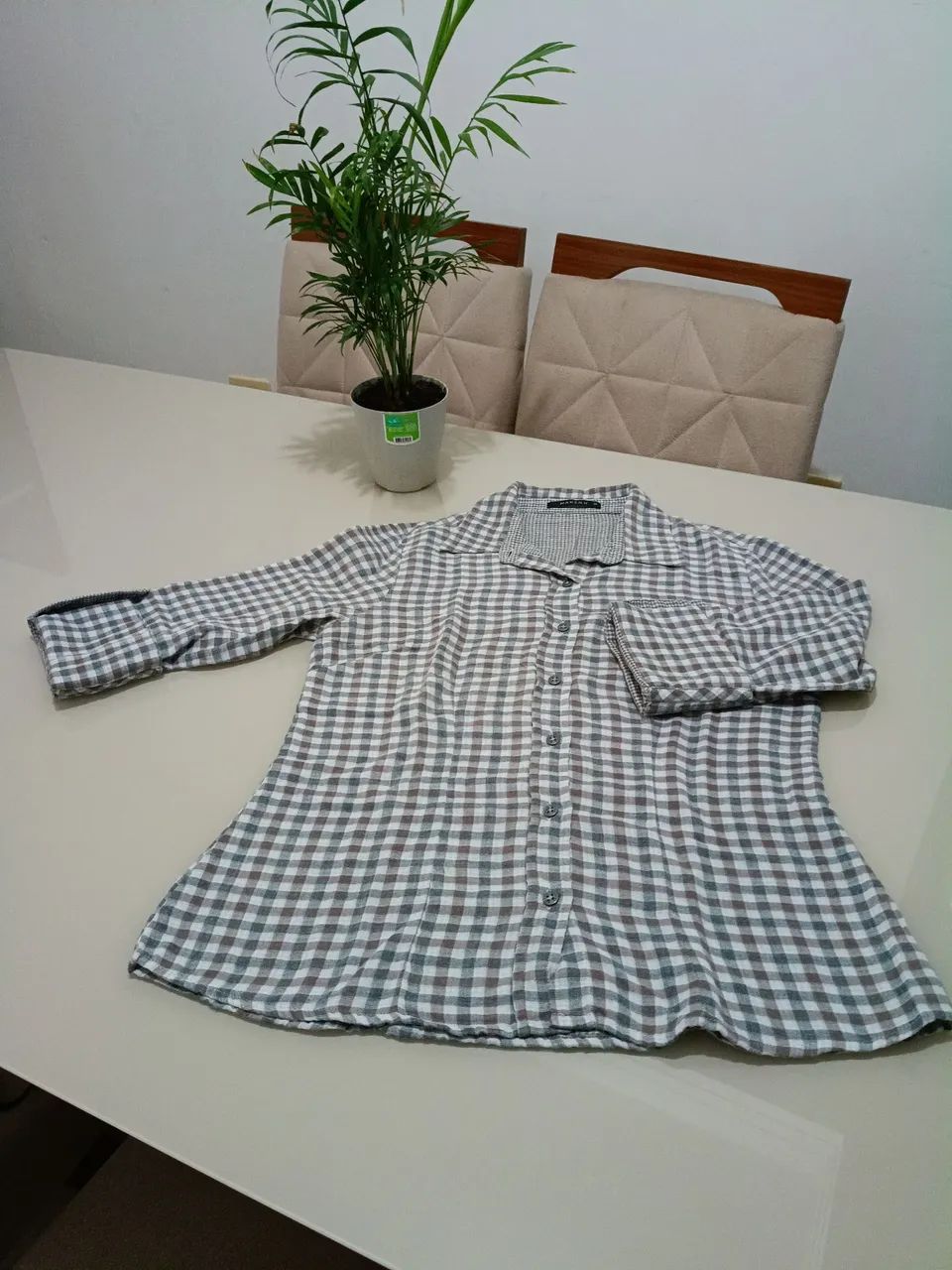 CAMISA XADREZ FEMININA - PP - Foto 2